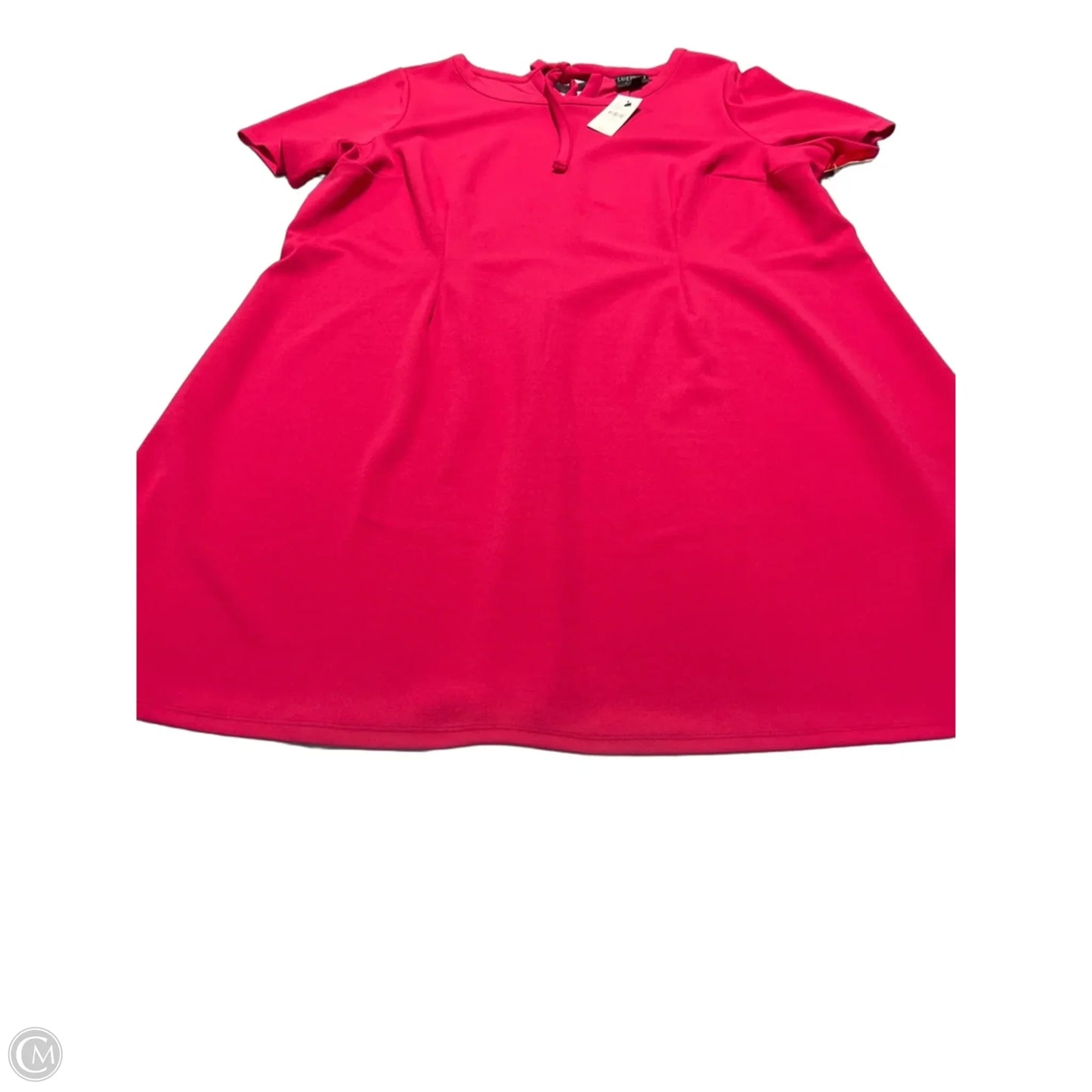Dress Casual Short By Lane Bryant In Pink, Size: 3x