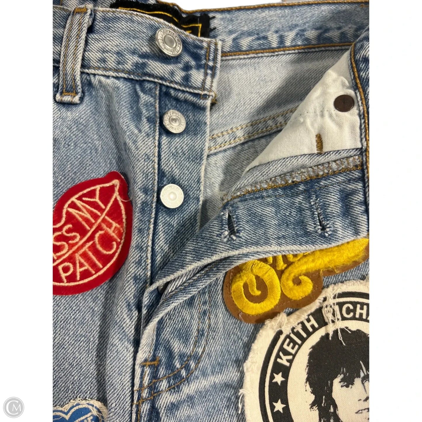 Shorts By Cma In Blue Denim, Size: S