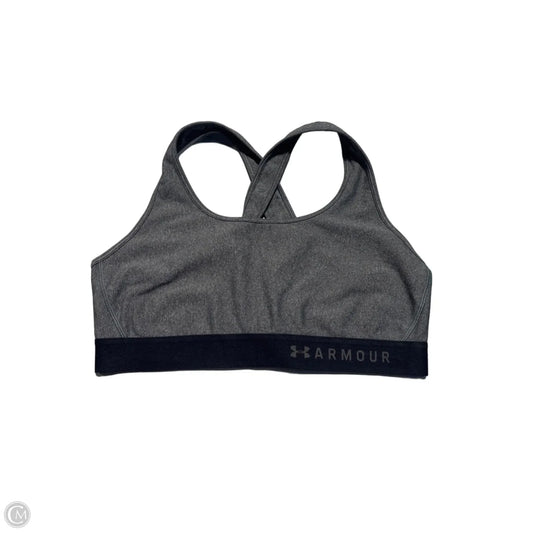 Athletic Bra By Under Armour In Grey, Size: Xl