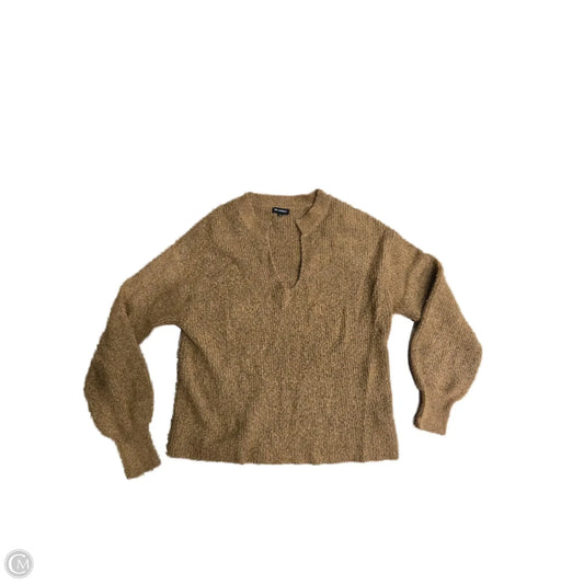 Sweater By Blu Pepper In Brown, Size: M