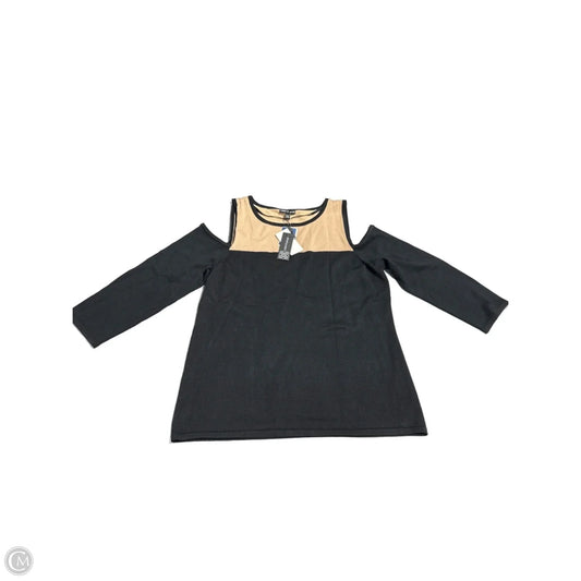Sweater By Cable And Gauge In Black, Size: Xl