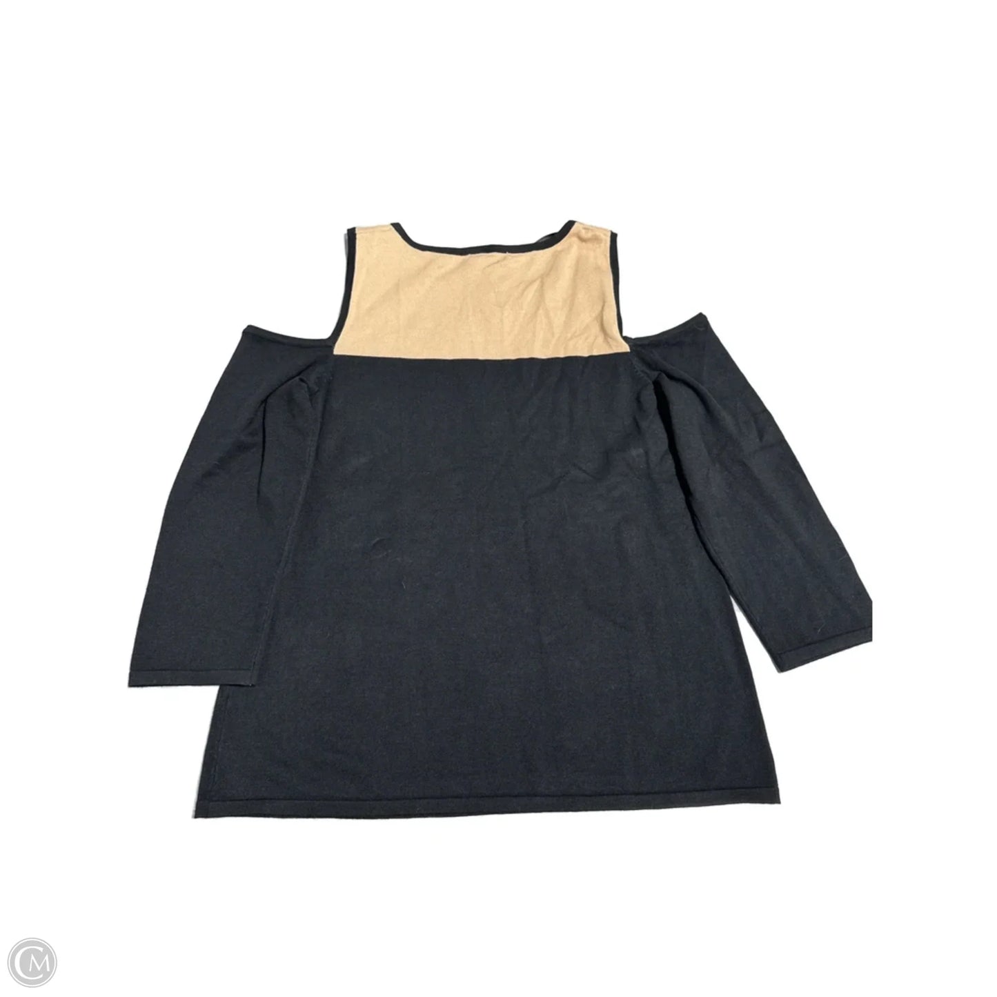 Sweater By Cable And Gauge In Black, Size: Xl