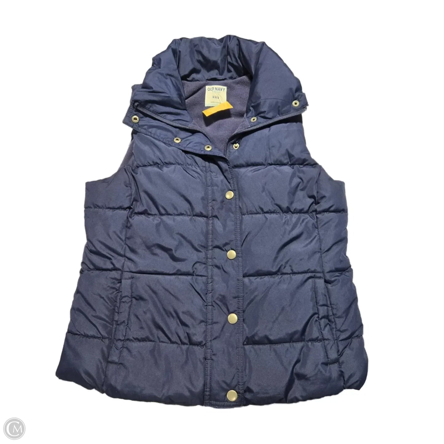 Vest Puffer & Quilted By Old Navy In Navy, Size: M