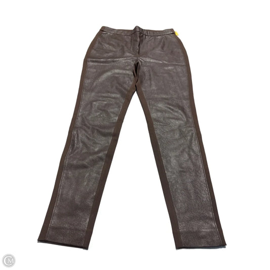 Pants Leggings By Chicos In Brown, Size: 8