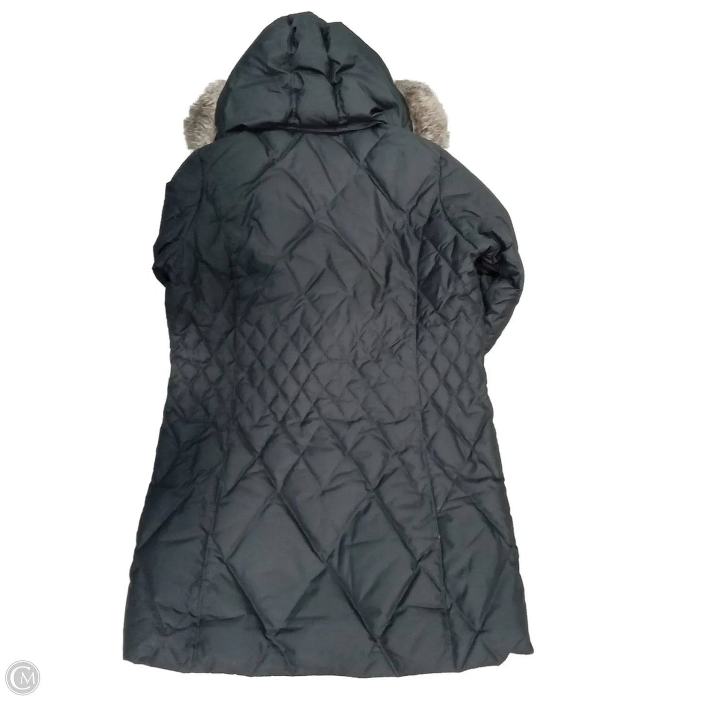 Coat Puffer & Quilted By Eddie Bauer In Black, Size: M