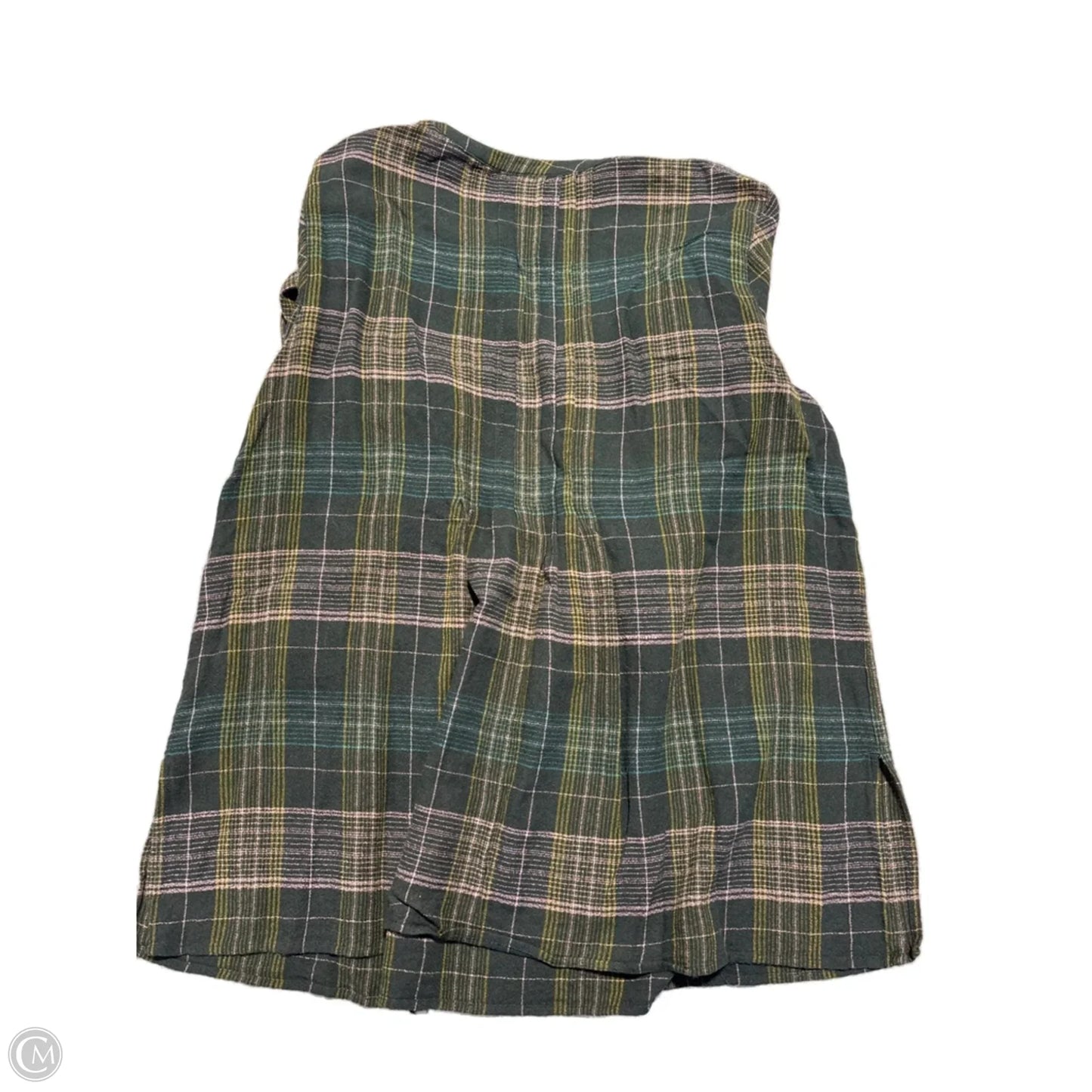 Blouse 3/4 Sleeve By J. Jill In Green, Size: Xl