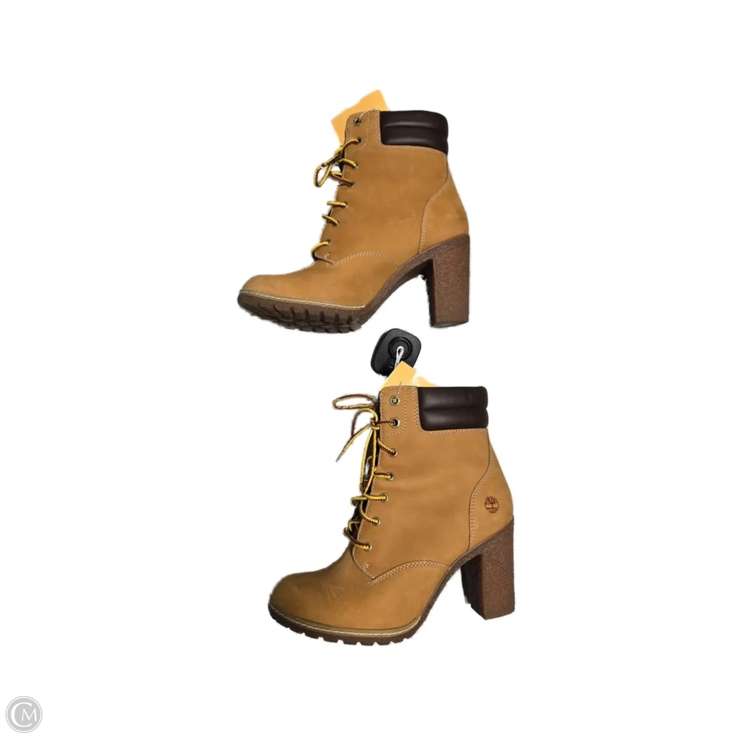 Shoes Heels Wedge By Timberland In Tan, Size: 7