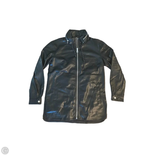 Jacket Shirt By Tribal In Black, Size: S