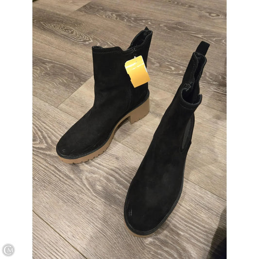 Boots Ankle Heels By Universal Thread In Black, Size: 9.5