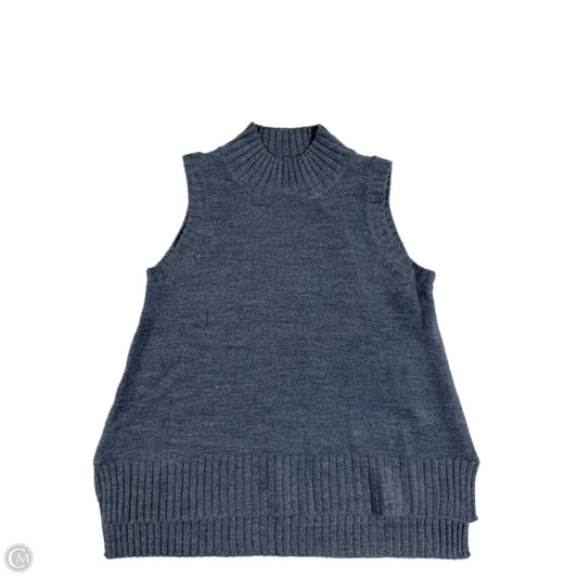 Vest Sweater By French Connection In Blue, Size: S