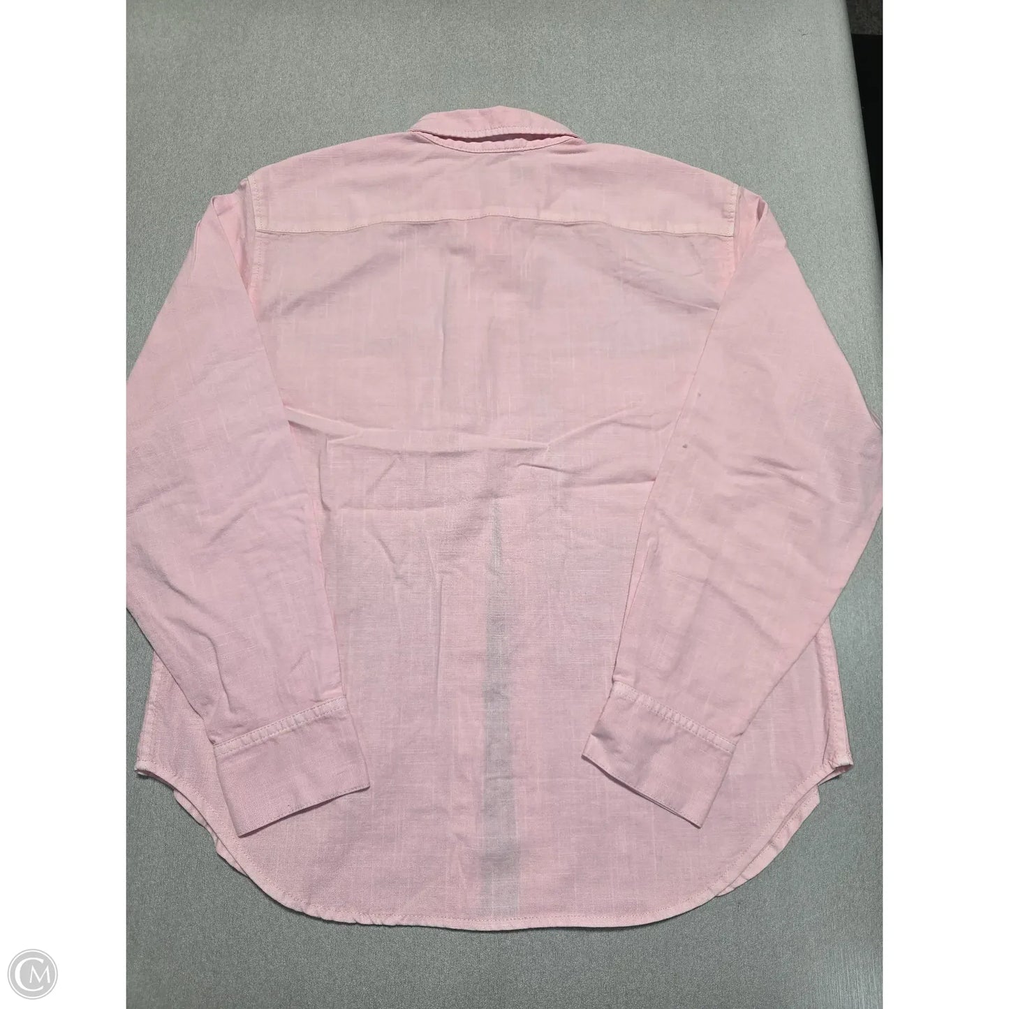 Blouse Long Sleeve By J. Crew In Pink, Size: 6