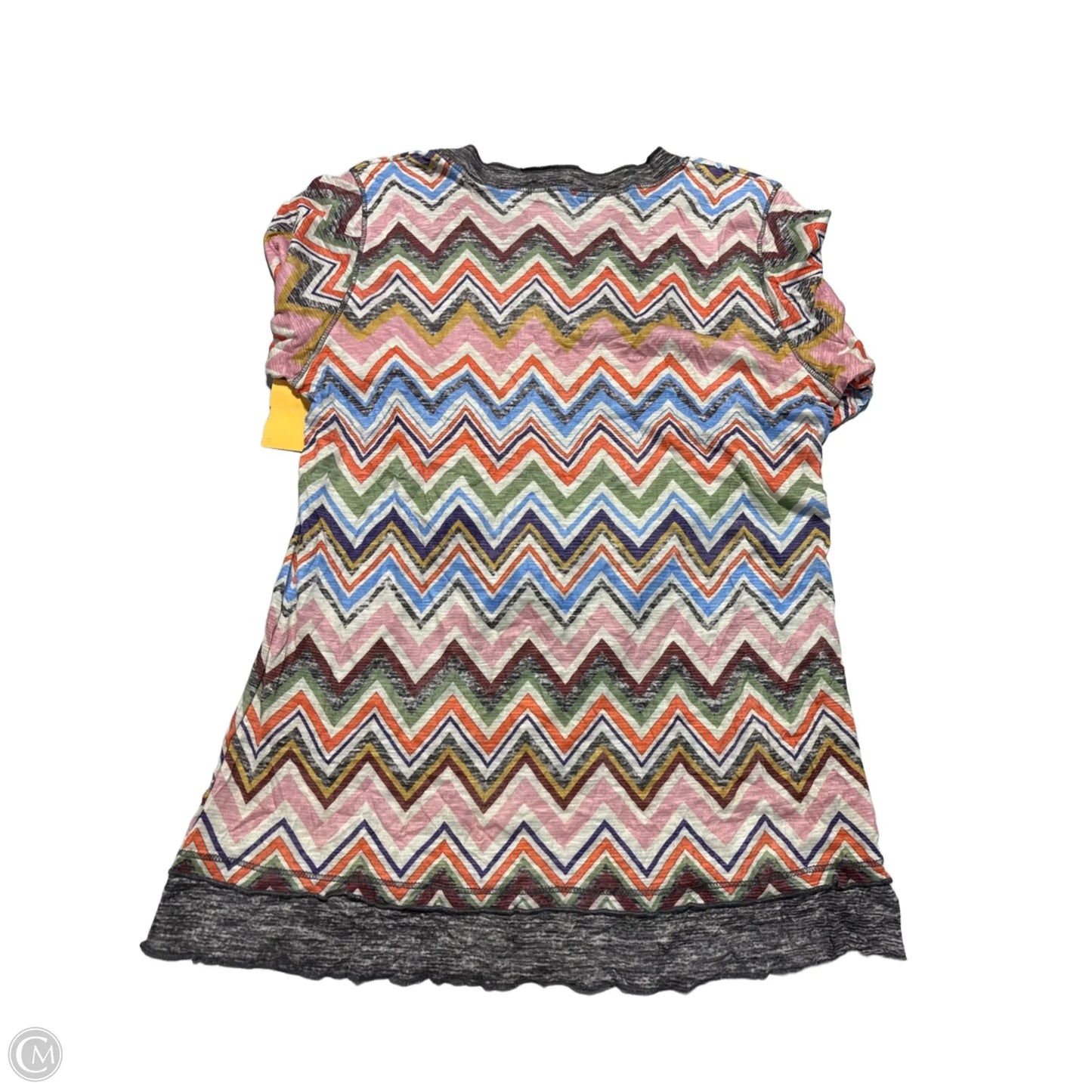 Blouse Long Sleeve By David Cline In Multi-colored, Size: L