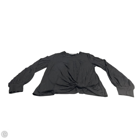Top Long Sleeve By Karen Kane In Black, Size: L