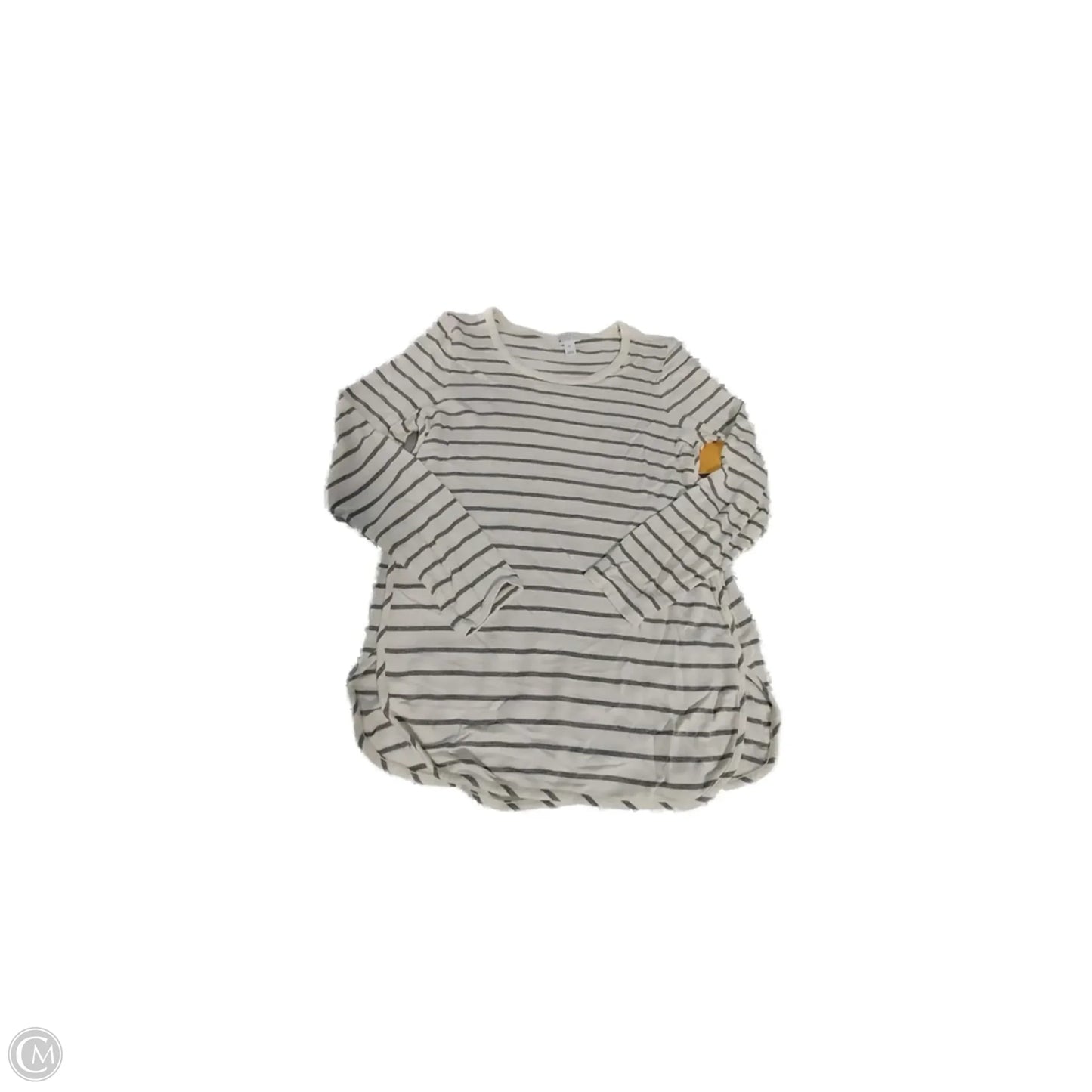 Top Long Sleeve By Market & Spruce In Striped Pattern, Size: M