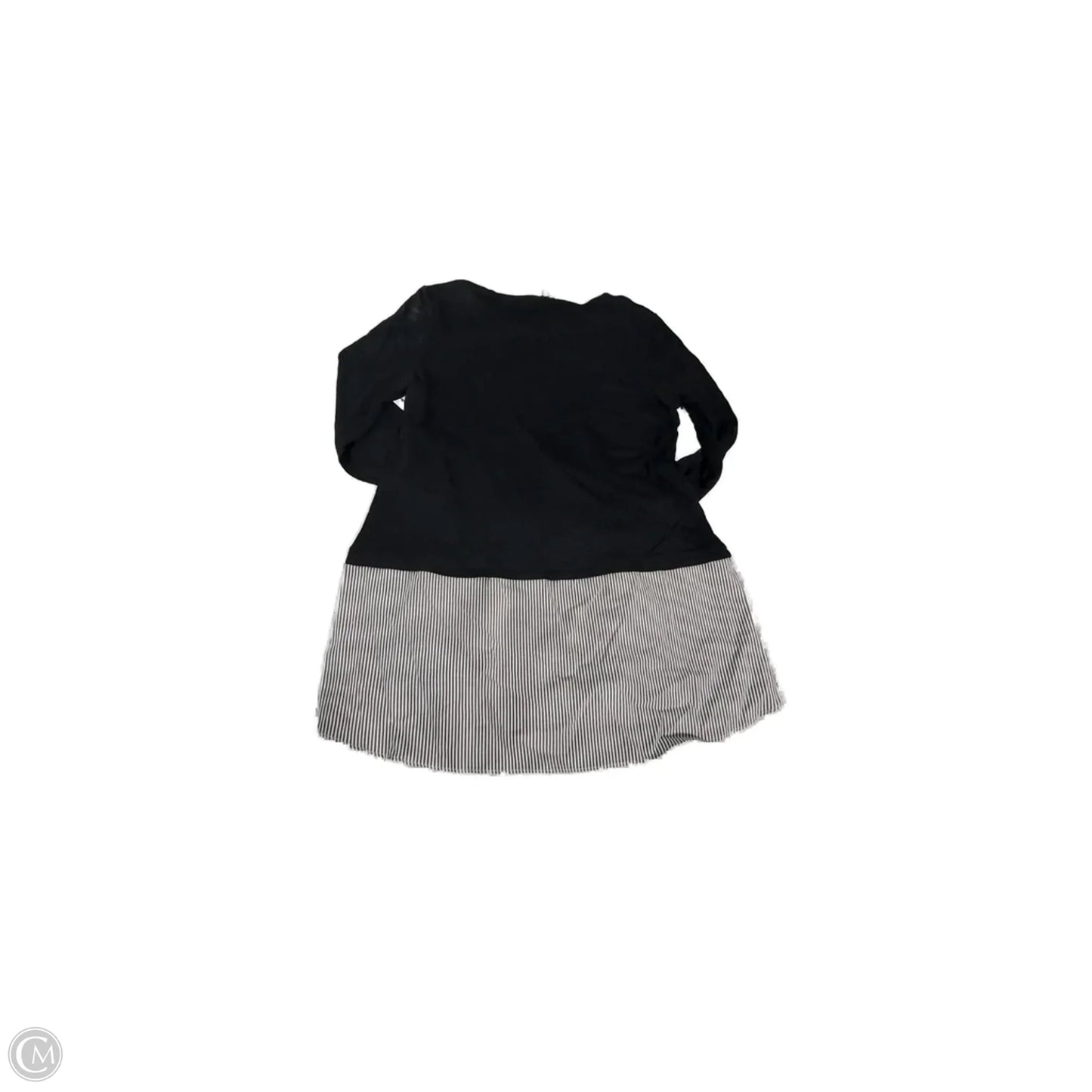 Blouse Long Sleeve By White House Black Market In Black, Size: M