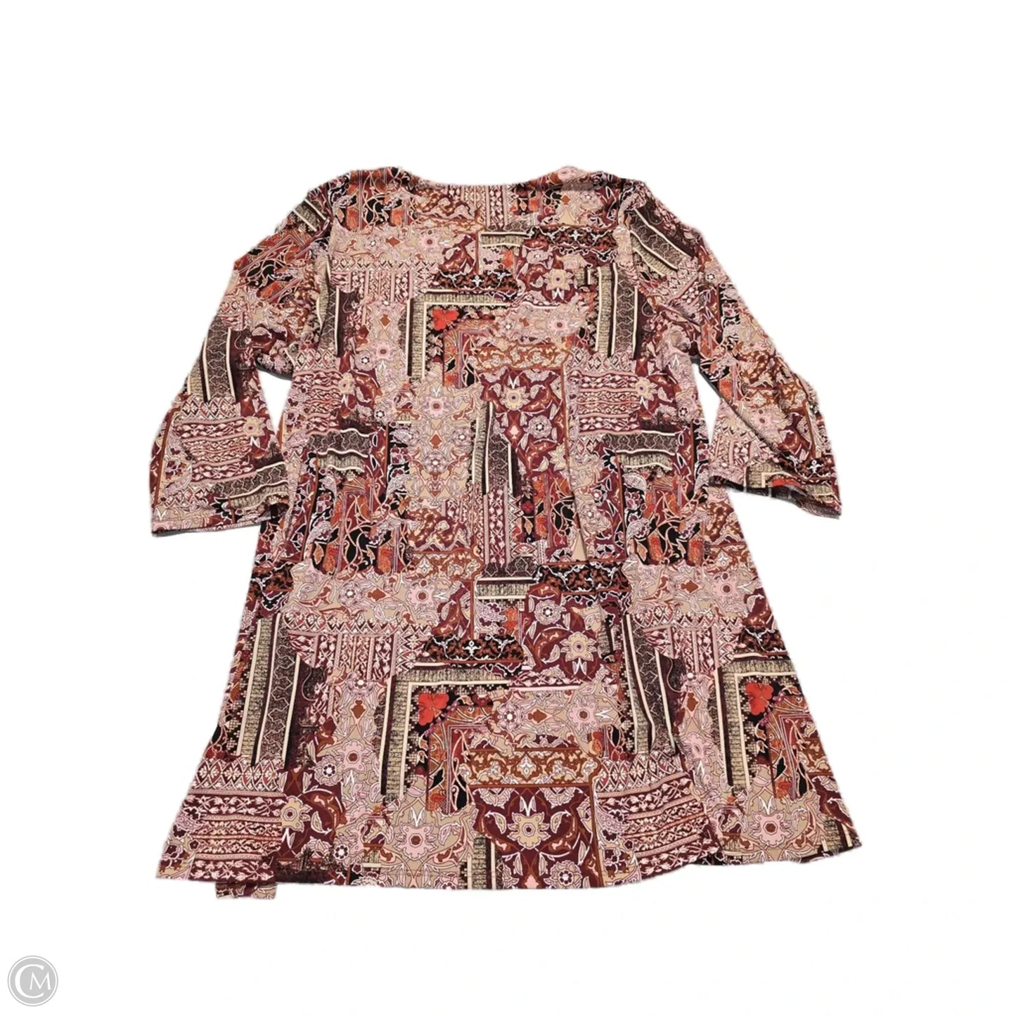 Top Long Sleeve By Chicos In Red, Size: Xl