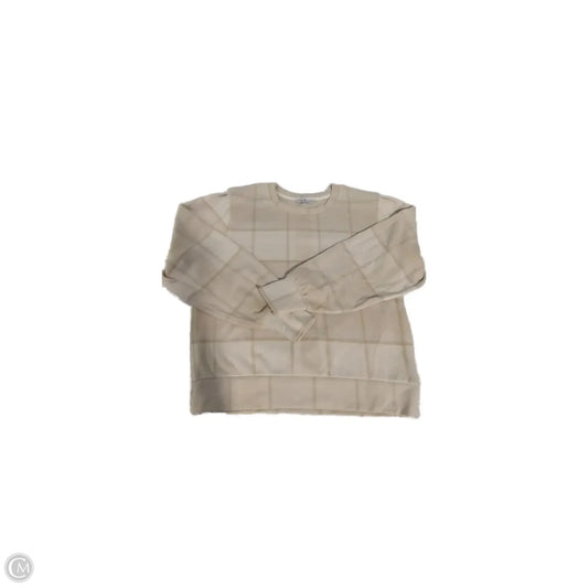 Sweatshirt Crewneck By Alpine Tek In Tan, Size: L