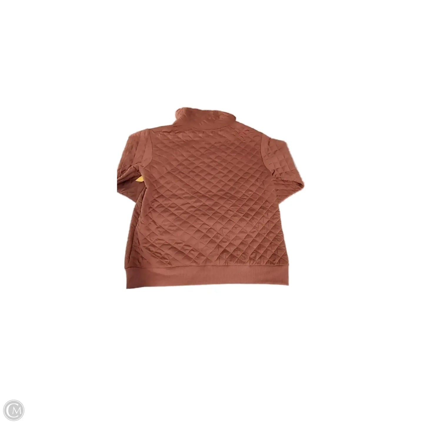 Sweatshirt Collar By Doe & Rae In Brown, Size: S