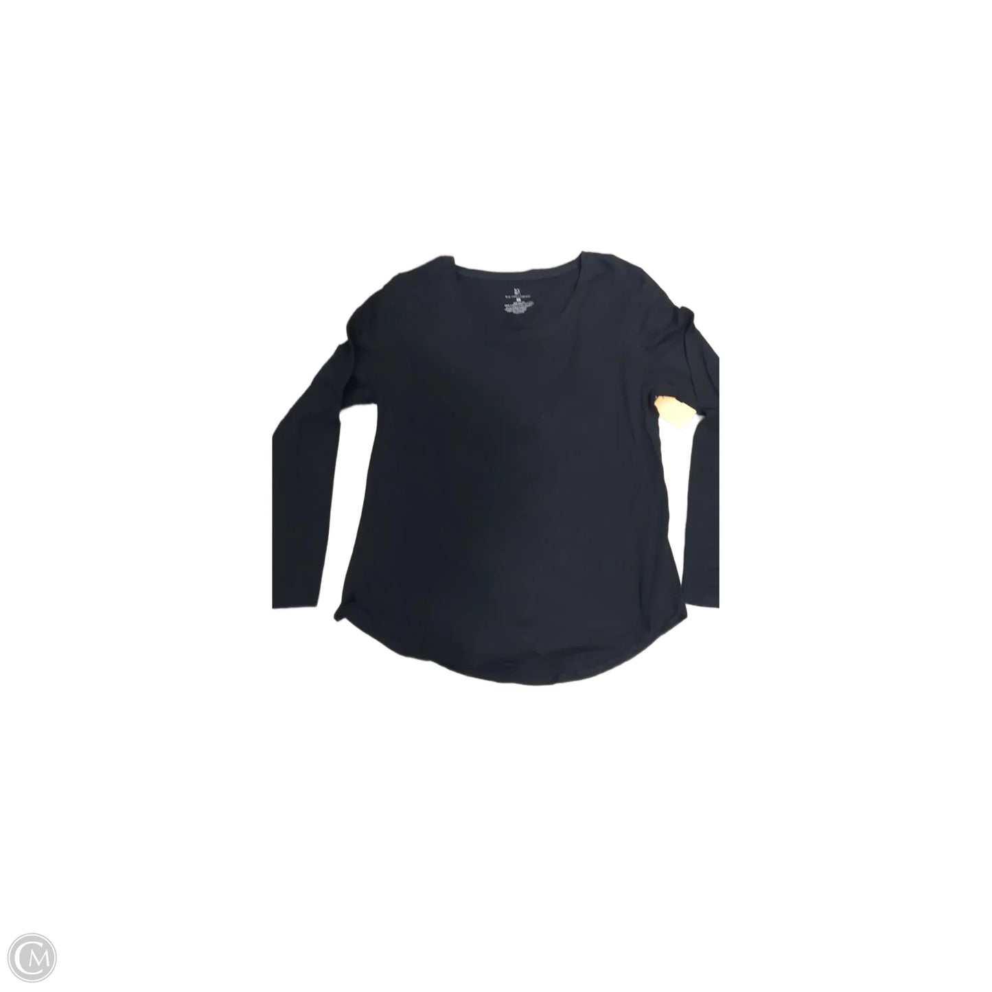 Top Long Sleeve Basic By New York And Co In Black, Size: M