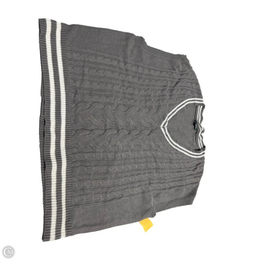 Vest Sweater By Wild Fable In Grey, Size: L