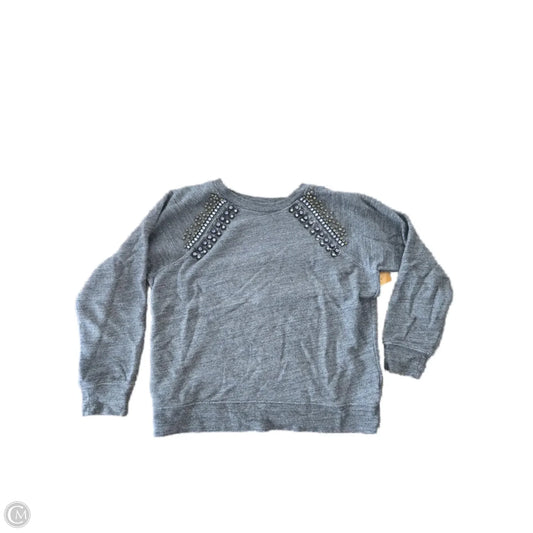 Sweatshirt Crewneck By J. Crew In Grey, Size: M