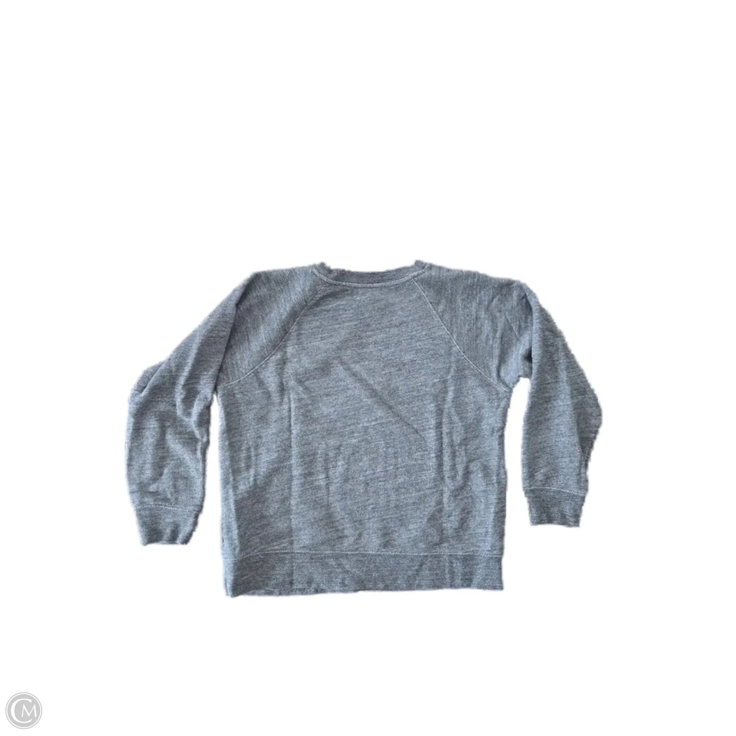 Sweatshirt Crewneck By J. Crew In Grey, Size: M