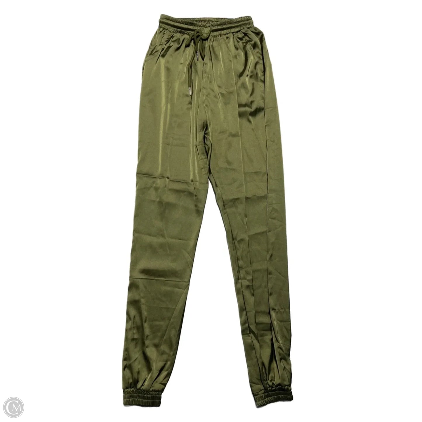 Pants Linen By Cmf In Green, Size: Xs
