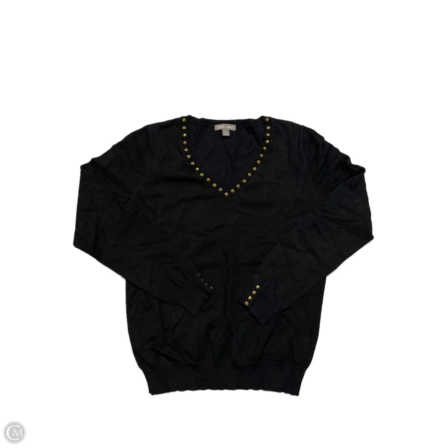 Sweater By Roz And Ali In Black, Size: S