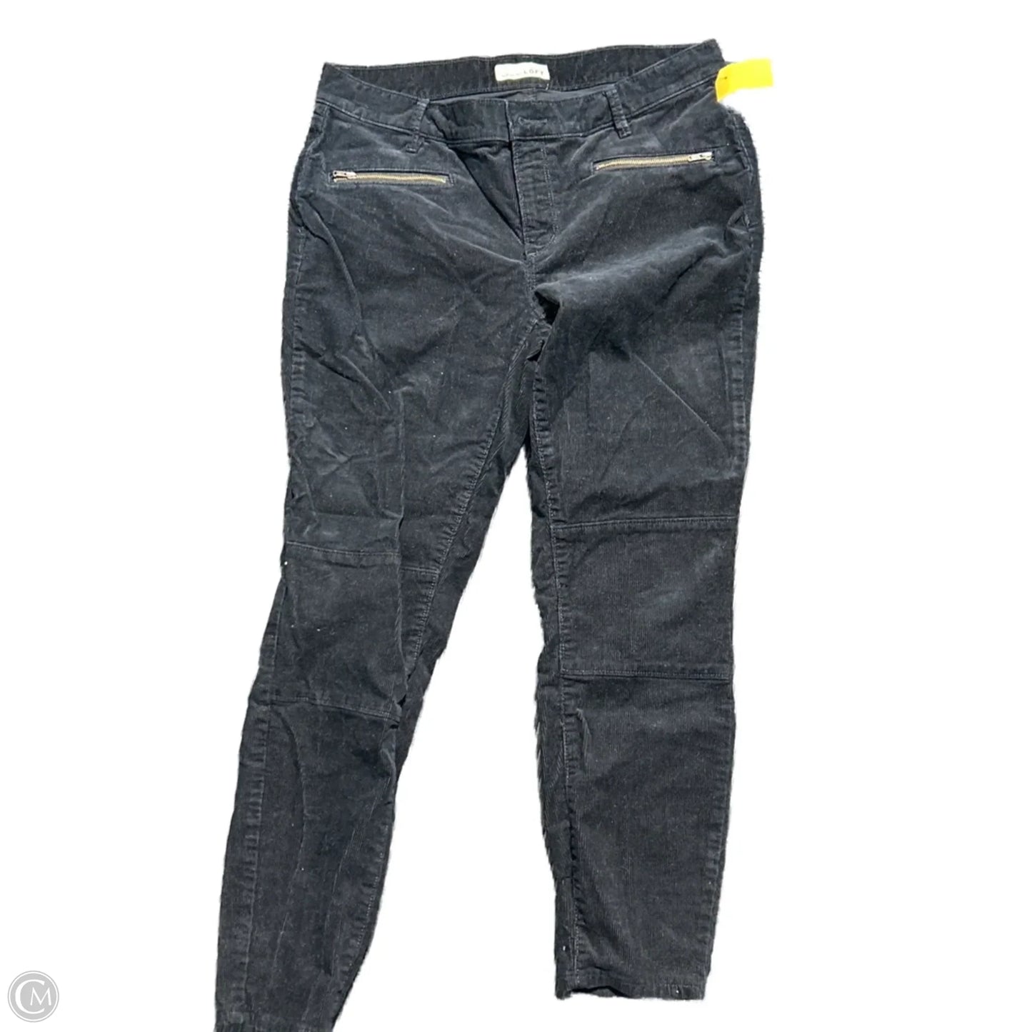 Pants Corduroy By Loft In Black, Size: 10