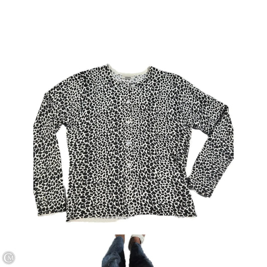 Sweater By Yarnworks In Animal Print, Size: M