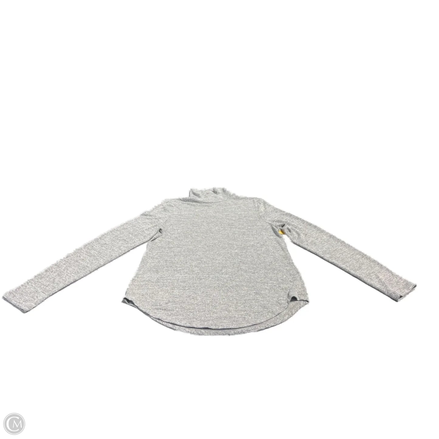 Top Long Sleeve By Banana Republic In Grey, Size: M