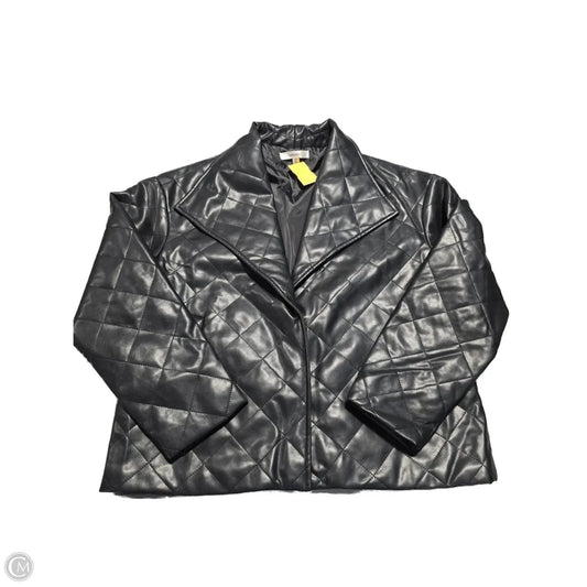 Jacket Moto By Cme In Black, Size: L