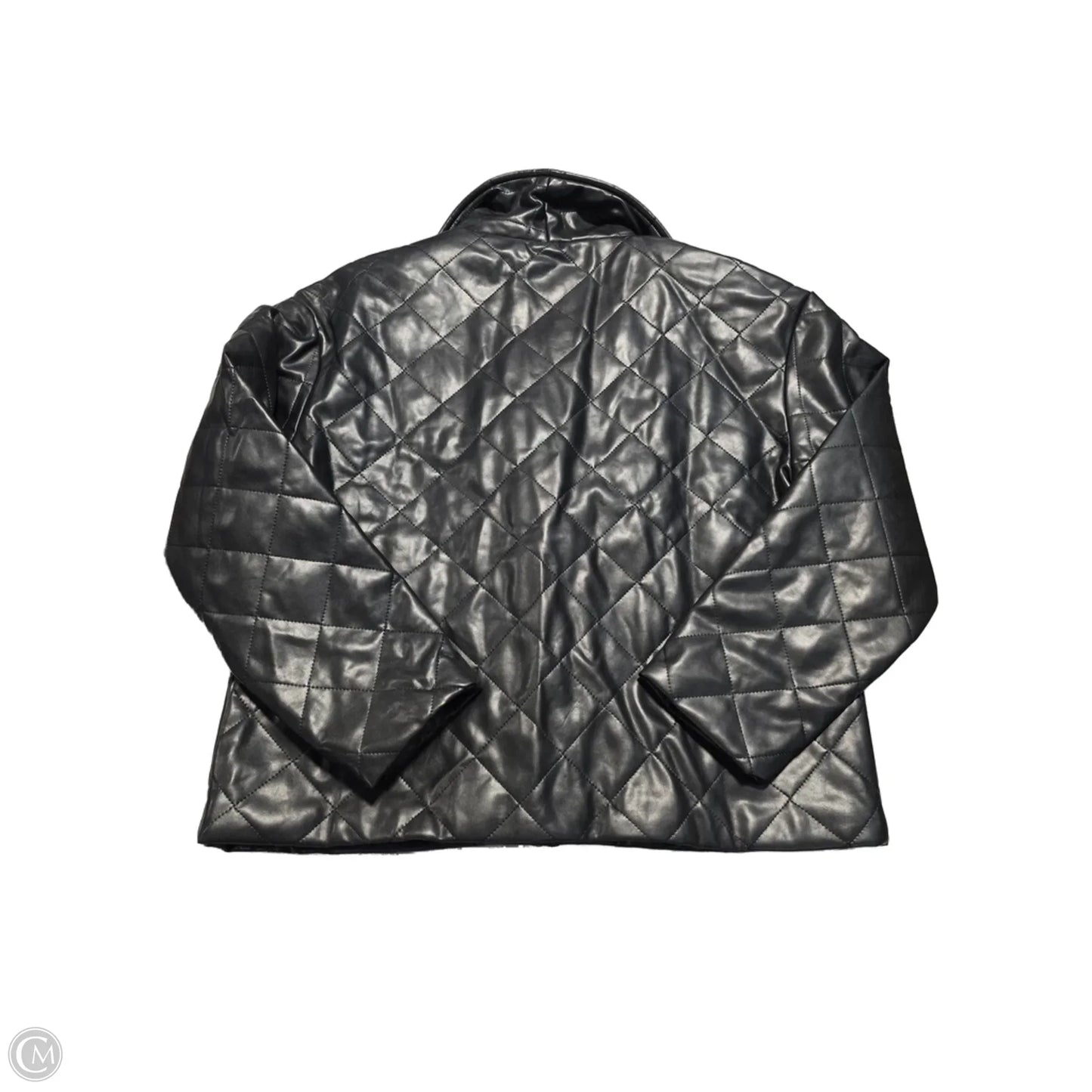 Jacket Moto By Cme In Black, Size: L