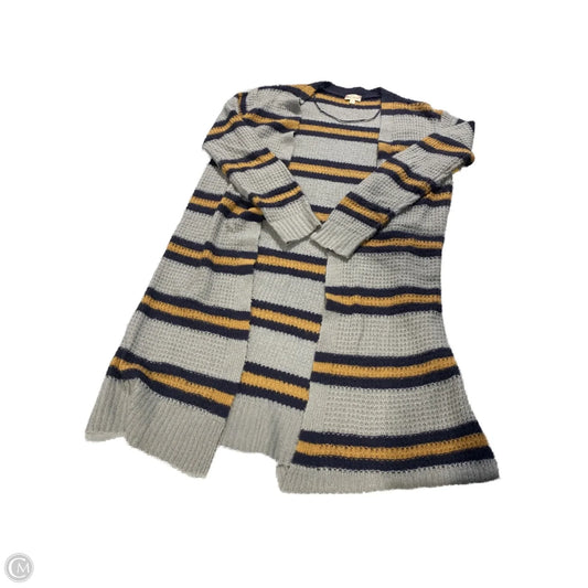 Sweater By Hem & Thread In Blue & Grey, Size: S