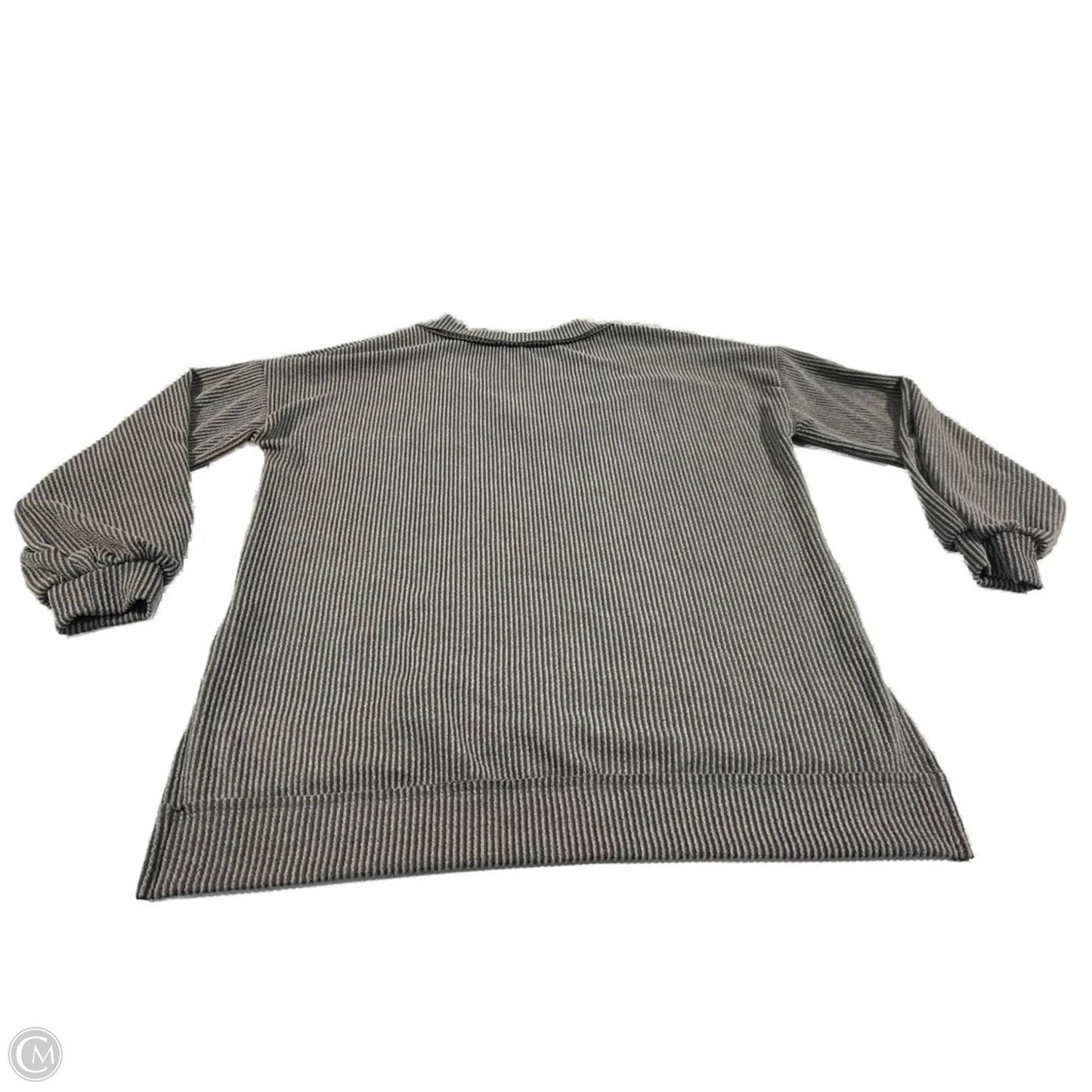 Top Long Sleeve By Altard State In Grey, Size: S