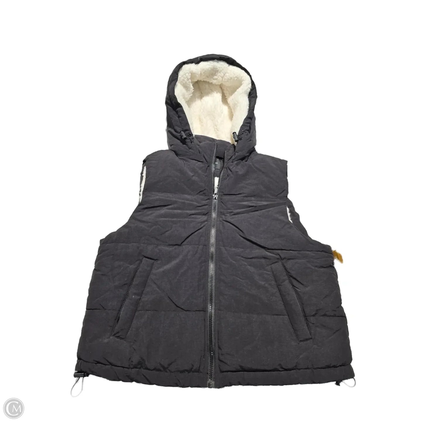 Vest Puffer & Quilted By Love Tree In Black, Size: L