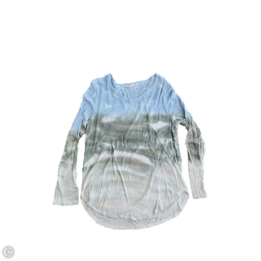 Top Long Sleeve By Tribal In Tie Dye Print, Size: M