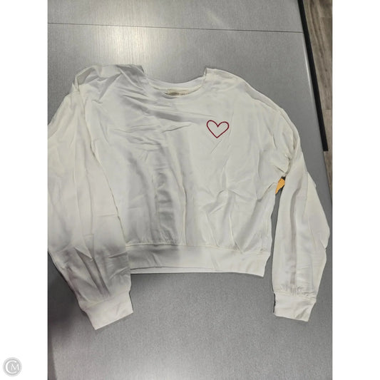 Sweatshirt Crewneck By Cme In White, Size: L