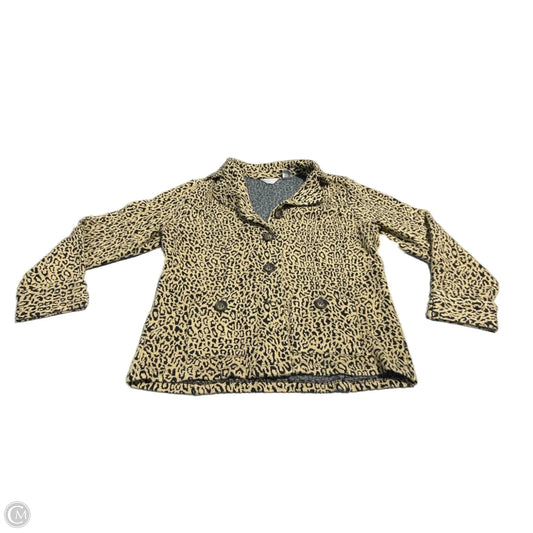 Blazer By Laura Ashley In Animal Print, Size: S