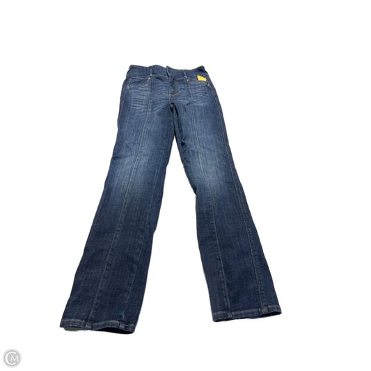 Jeans Straight By White House Black Market In Blue Denim, Size: 0