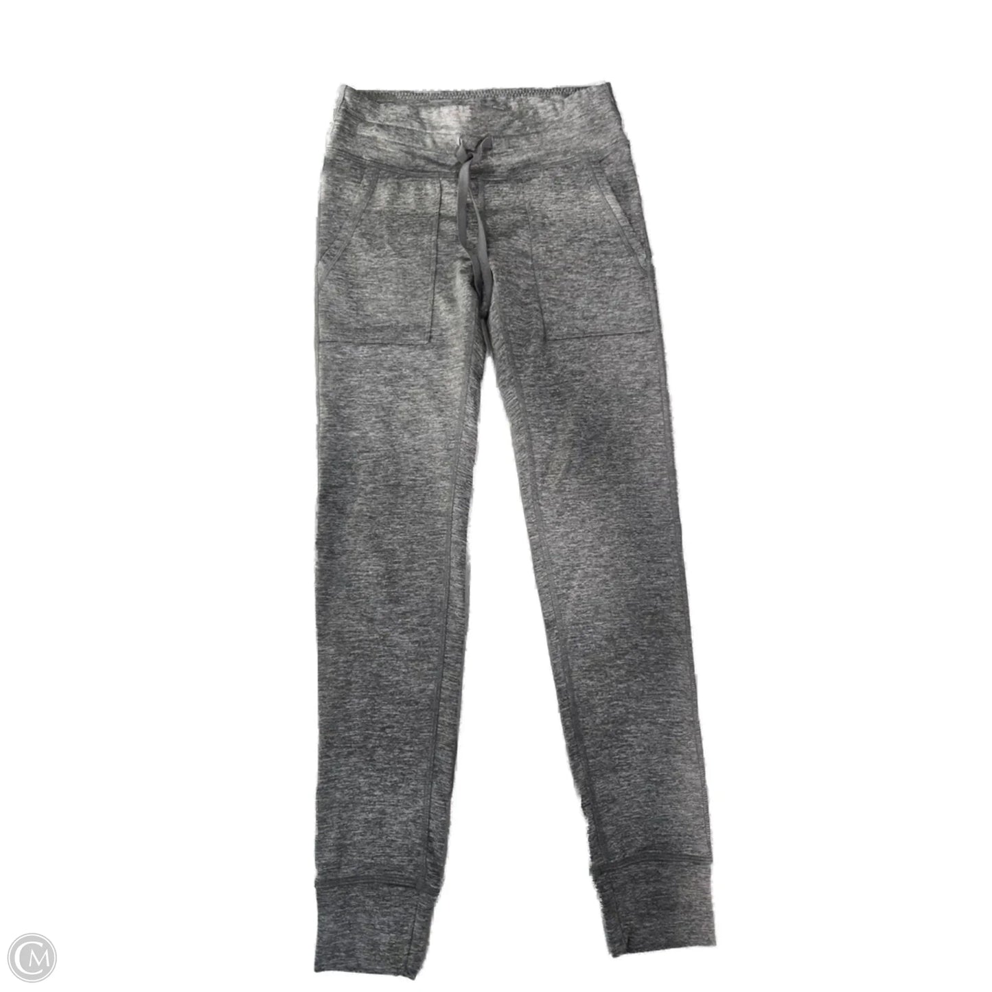 Athletic Leggings By Aerie In Grey, Size: S
