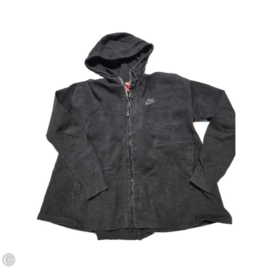 Sweatshirt Hoodie By Nike In Black, Size: M