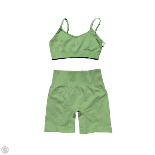 Athletic Shorts 2pc By Cmc In Green, Size: S