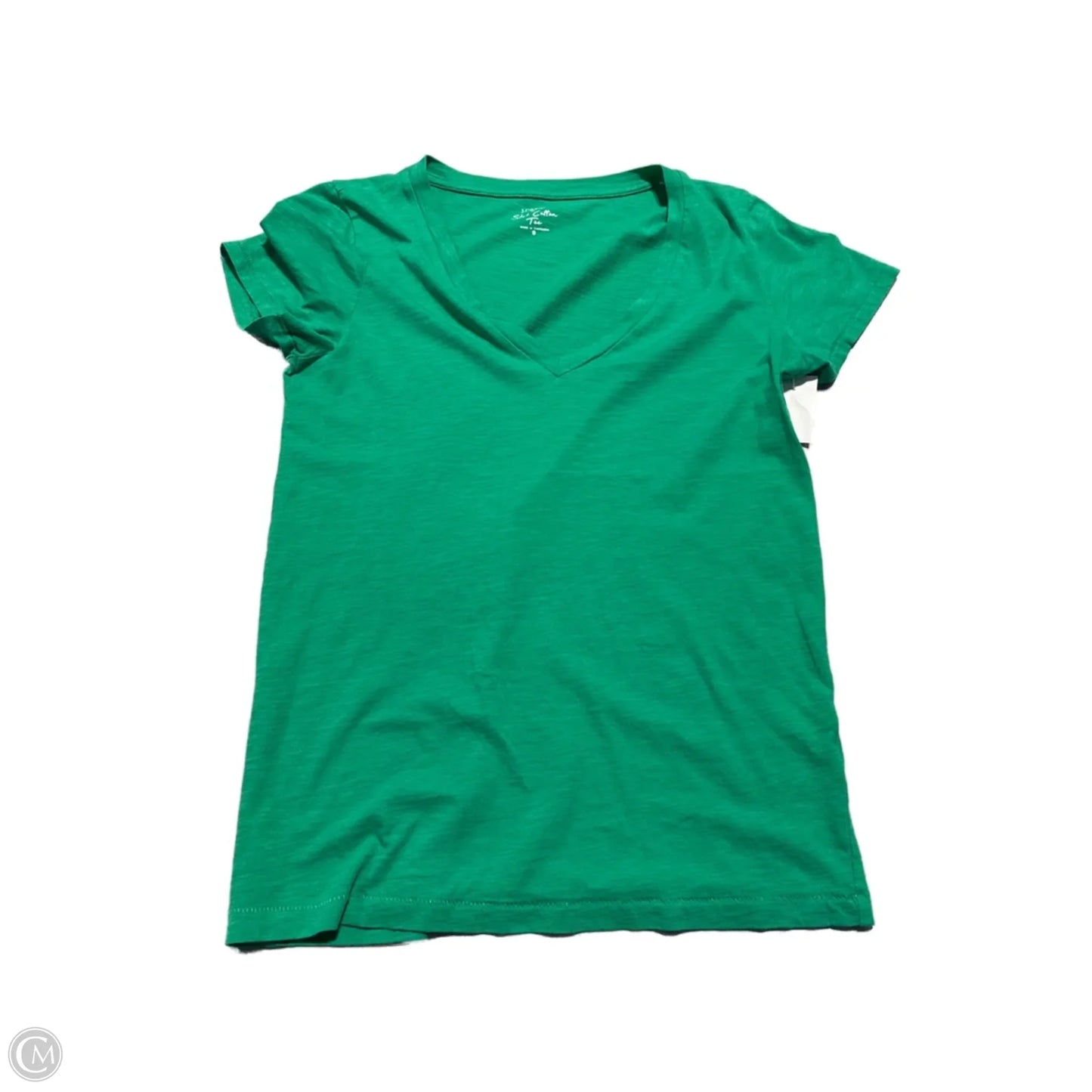 Top Short Sleeve Basic By J. Crew In Green, Size: S