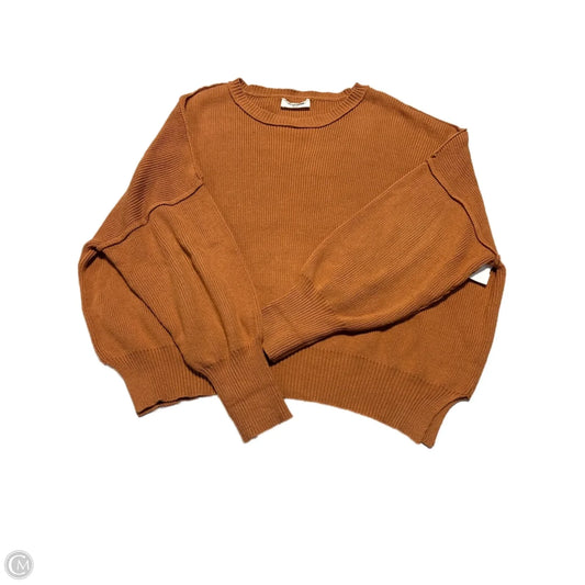 Sweater By Double Zero In Brown, Size: L