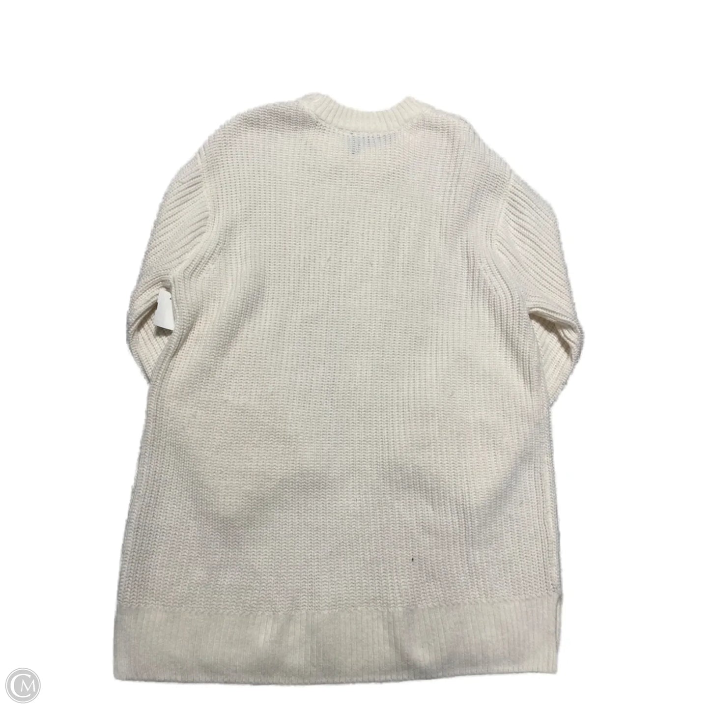 Dress Sweater By Divided In Cream, Size: M