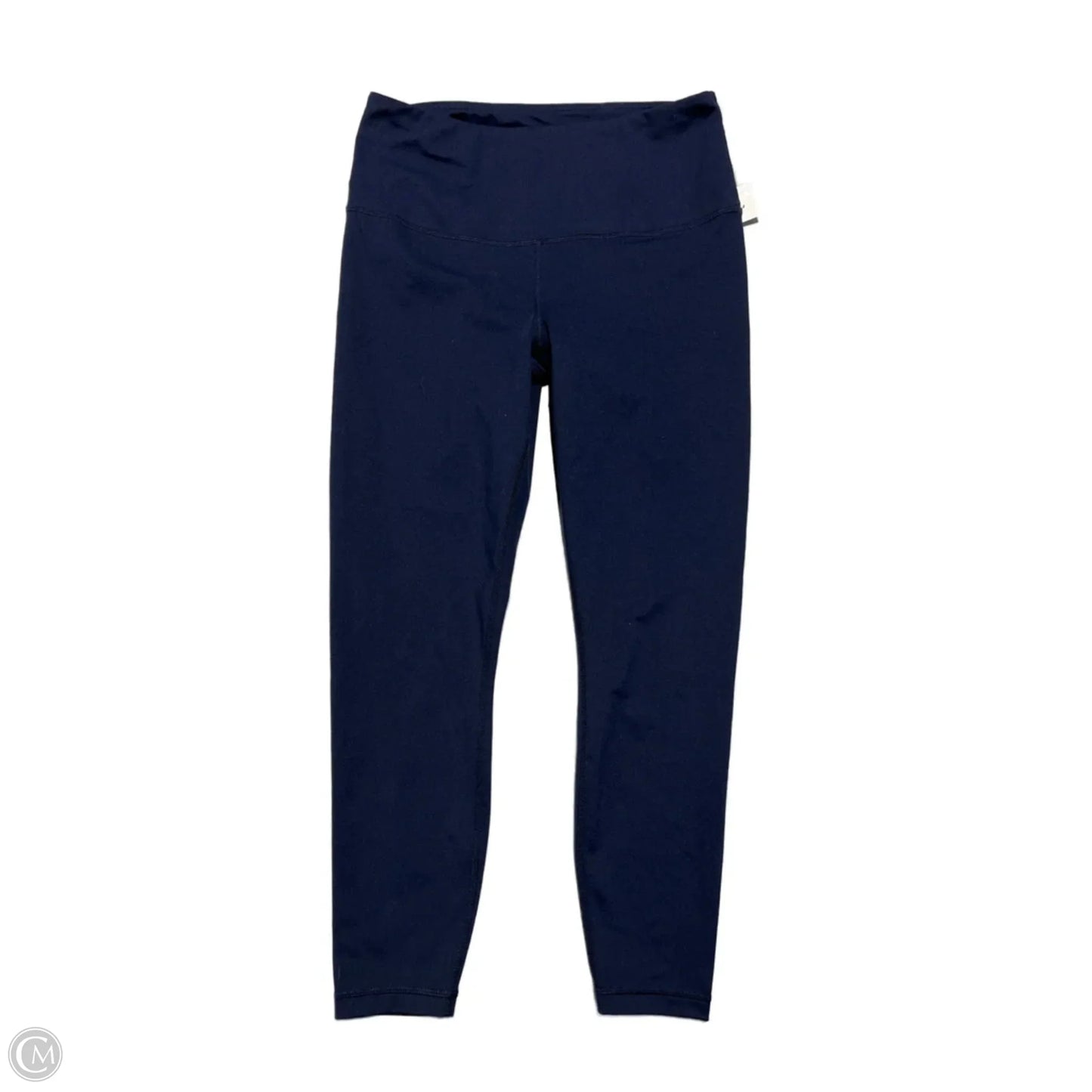 Athletic Leggings By Yogalicious In Navy, Size: M