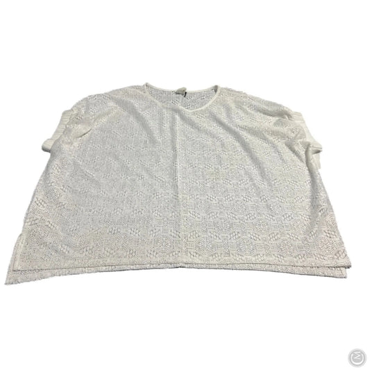 Top Short Sleeve By Akemi And Kin In Cream, Size: Xs