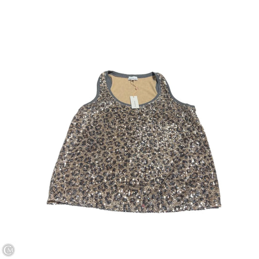 Tank Top By Heartloom In Animal Print, Size: L