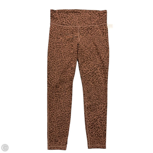 Athletic Leggings By Gapfit In Animal Print, Size: L